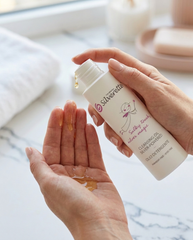 Silverette Silver-Powered Cleansing Oil 200ml in a clear pump bottle